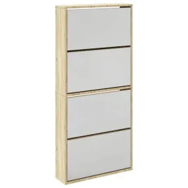 szafka-na-buty-4-poziomowa-lustrzana-kolor-debu-63x17x134-cm