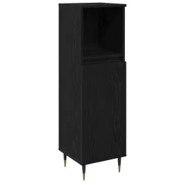 szafka-lazienkowa-z-polka-czarny-dab-30-x-30-x-100-cm