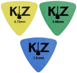 3x-kostki-do-gitary-piorko-kz-triangle-073-088-10-mm-zestaw-z-tediorex