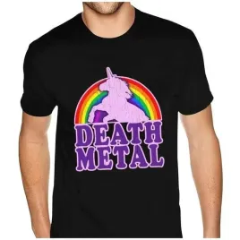 koszulka-death-metal-rainbow-czarna-xxl-tecza-jednorozec-bawelniana-t-shirt
