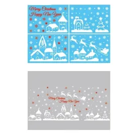 platki-sniegu-naklejki-na-szybe-okno-napis-merry-christmas-zaprzeg-renifer