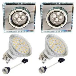2x-oprawa-halogenowa-sufitowa-z-paskiem-led-zarowka-led-gu10-3w-zestaw