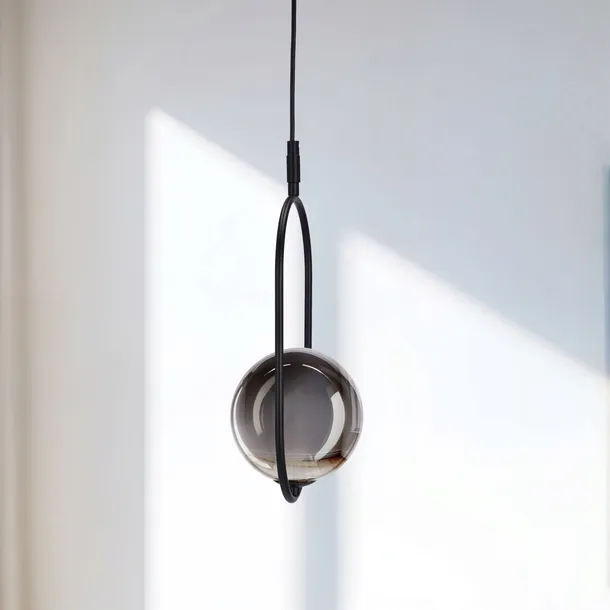 cordel-lampa-wiszaca-zwis-1x28w-g9-czarny-klosz-grafitowy-okragly-kula-dlugosc-wysokosc-120-cm