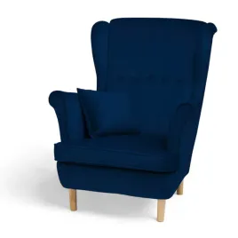 fotel-uszak-granatowy-na-nozkach-poduszka-wypoczynkowy-welurowy-velvet