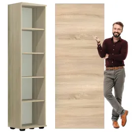 regal-182cm-polka-szafka-ksiazki-segregator-sonoma-biurowy-producent-polski
