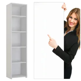 regal-na-ksiazki-segregatory-176-cm-polka-bialy-biurowy-producent-polski