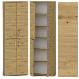 regal-biurowy-szafa-215-segregatory-drzwi-artisan-6-polek-polski-producent