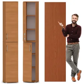 regal-biurowy-szafa-215-cm-segregatory-drzwi-olcha-6-polek-polski-producent
