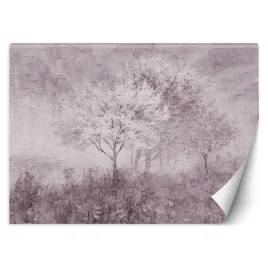fototapeta-kwitnace-drzewo-na-lace-stare-czarno-biale-250x175