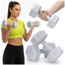 ciezarki-2x3-kg-hexagonalne-do-cwiczen-fitness-hantle-zestaw-2-szt-szare