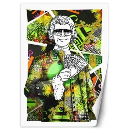 fototapeta-szalony-mezczyzna-abstrakcja-rubiant-200x280