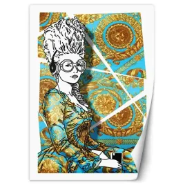fototapeta-nowoczesna-dama-abstrakcja-rubiant-200x280