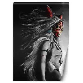 fototapeta-kobieta-w-masce-ksiezniczka-lasu-barrett-biggers-150x210