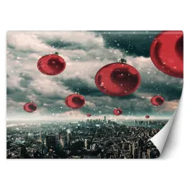 fototapeta-deszcz-czerwonych-bombek-zehem-chong-450x315