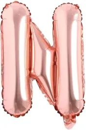 dekoracje-balon-litera-n-rozowy-40-cm