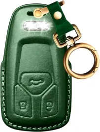 etui-na-kluczyki-zielone-skora-do-audi-a4-a5-q5-tt-s4