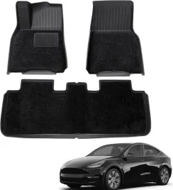 dywaniki-samochodowe-do-tesla-model-y-2021-2025-gumowe-welur-grube-2w1
