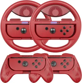 kierownica-nintendo-switch-oled-racing-czerwony-zestaw-mario-kart-4-coodio
