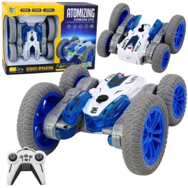 autko-kaskaderskie-zdalnie-sterowane-rc-swiatla-dym-drift-360-niebieski