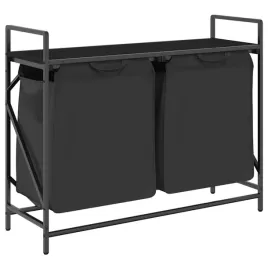 kosz-na-pranie-2-przegrody-z-polka-czarny-dab