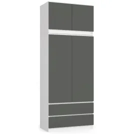 pojemna-szafa-garderoba-biala-szara-wysoka-234-cm