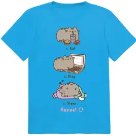 koszulka-dziecieca-t-shirt-dla-dziecka-pusheen-104-prezent-jakosc