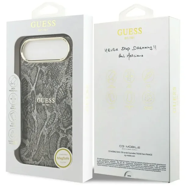 etui-guess-python-pattern-magsafe-do-apple-iphone-air-czarny-stan-nowy-kolor-czarny