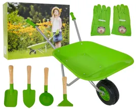 duza-taczka-ogrodowa-dla-dzieci-zestaw-ogrodnika-taczka-grabki-rekawiczki