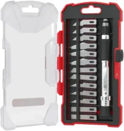 komplet-nozy-precyzyjnych-red-line-14-elementow-e-400-0440