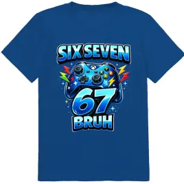 koszulka-dziecieca-67-six-seven-viral-gamer-bruh-dla-dziecka-158-164