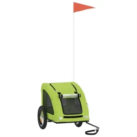 przyczepka-rowerowa-dla-zwierzat-zielona-124-x-53-x-53-cm
