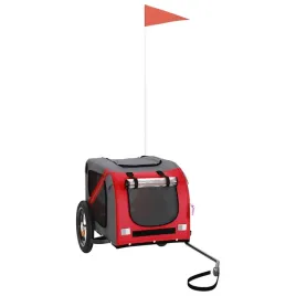 przyczepka-rowerowa-dla-zwierzat-czerwona-i-szara-124-x-53-x-53-cm