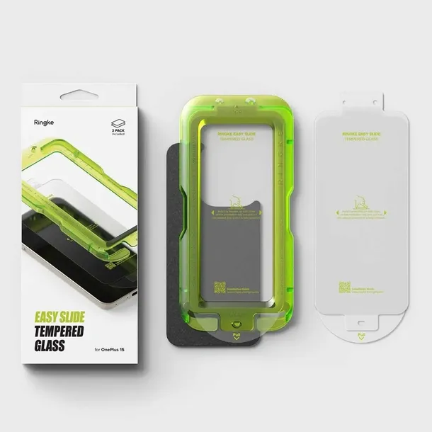 szklo-hartowane-ringke-easy-slide-do-oneplus-15-clear-2-pack-stan-nowy-kolor-przezroczysty