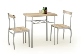 lance-zestaw-stol-2-krzesla-dab-sonoma-stelaz-metal-polka