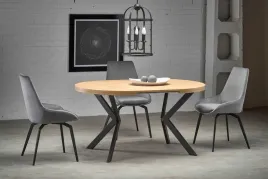 peroni-stol-rozkladany-dab-zloty-czarny-owalny-10-os-loft