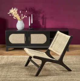 foden-fotel-wypoczynkowy-czarny-naturalny-sznurek-pleciony-boho