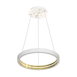 lampa-wiszaca-cassiopeia-85w-led-biel-zloto-glamour-ring-pierscien