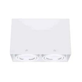 lampa-sufitowa-blocco-biala-2x7w-gu10-led-2-punktowa-natynkowa-podwojna