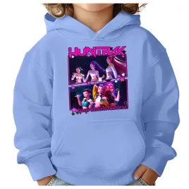 bluza-dziecieca-kpop-demon-hunters-huntrix-110-116-z-kapturem-bawelniana
