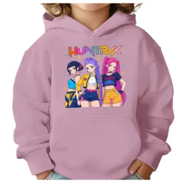 bluza-dziecieca-kpop-demon-hunters-huntrix-134-140-z-kapturem-bawelniana
