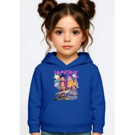 bluza-dziecieca-kpop-demon-hunters-huntrix-110-116-z-kapturem-bawelniana