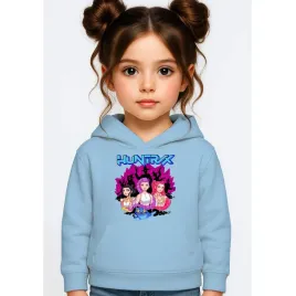 bluza-dziecieca-kpop-demon-hunters-huntrix-110-116-z-kapturem-bawelniana