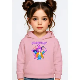 bluza-dziecieca-kpop-demon-hunters-huntrix-122-128-z-kapturem-bawelniana