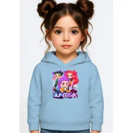 bluza-dziecieca-kpop-demon-hunters-huntrix-110-116-z-kapturem-bawelniana