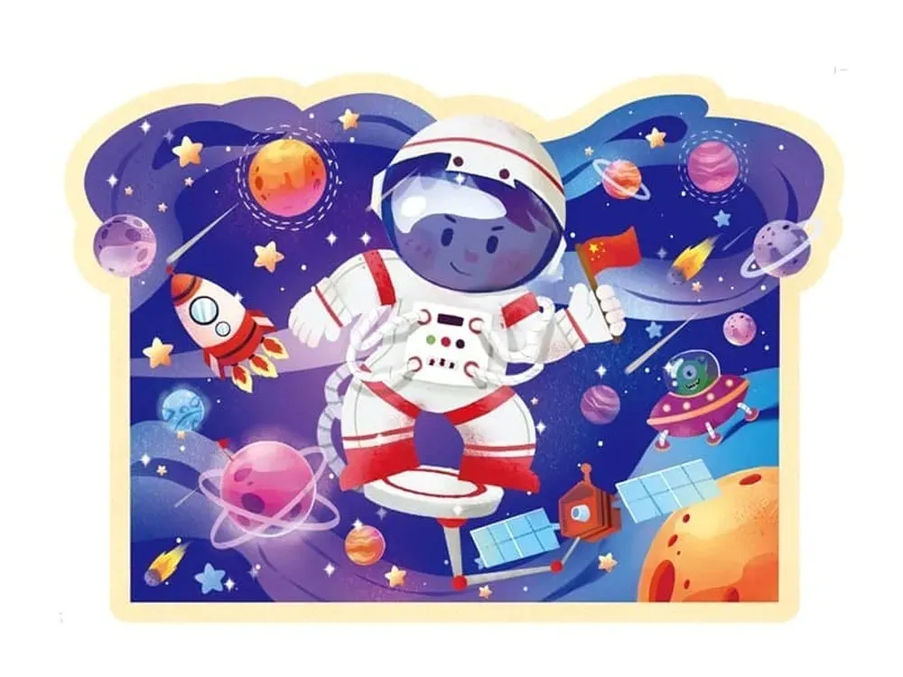 puzzle-w-tubie-kosmos-28-elementow-stan-nowy