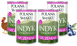 karma-dla-psa-polana-smaku-junior-indyk-z-borowkami-400g-mono-x4