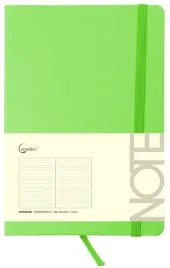 notes-notatnik-96-kartek-a5-limonkowy-kratka