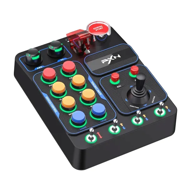 panel-przyciskow-simracing-pxn-cb1-controller-do-gier-samochodowych-marka-pxn