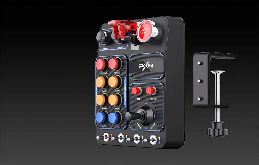 panel-przyciskow-simracing-pxn-cb1-controller-do-gier-samochodowych