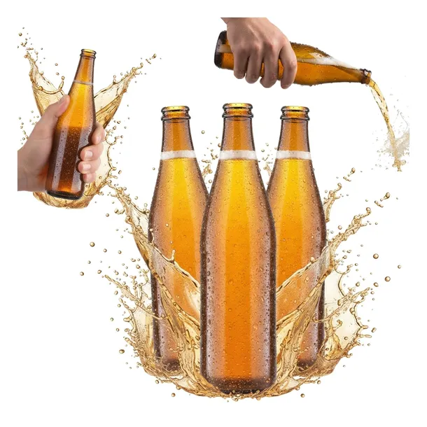 30X BUTELKA SZKLANA NA PIWO VICHY LIGHT 500ML DO PIWA CYDRU RADLER BROWAR